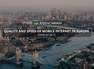 Quality and speed of mobile Internet in Europe – RFBENCHMARK (2019)