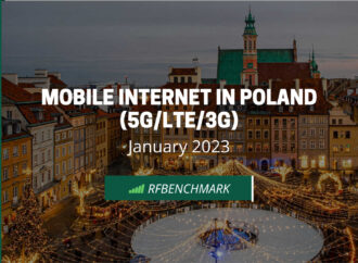 Mobile Internet in Poland 5G/LTE/3G (January 2023)