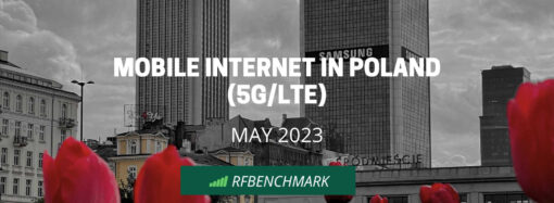Mobile Internet in Poland 5G/LTE (May 2023)