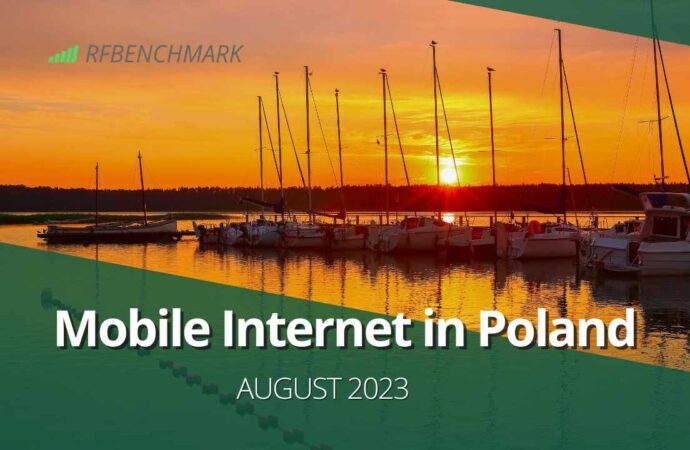 Mobile Internet in Poland 5G/LTE (August 2023)