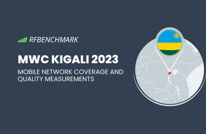 MWC Kigali 2023 – mobile network coverage and quality measurements during the fair